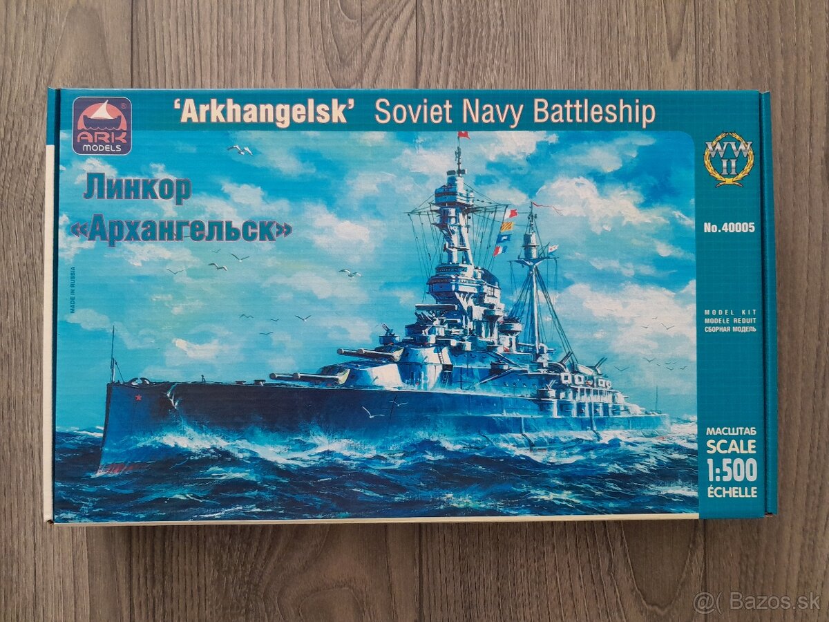 Predám ARK MODELS "Arkhangelsk" ruskú vojnová loď