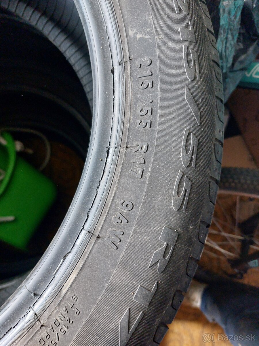 Pneu letne sada Pireli x Continental 215 55 R17