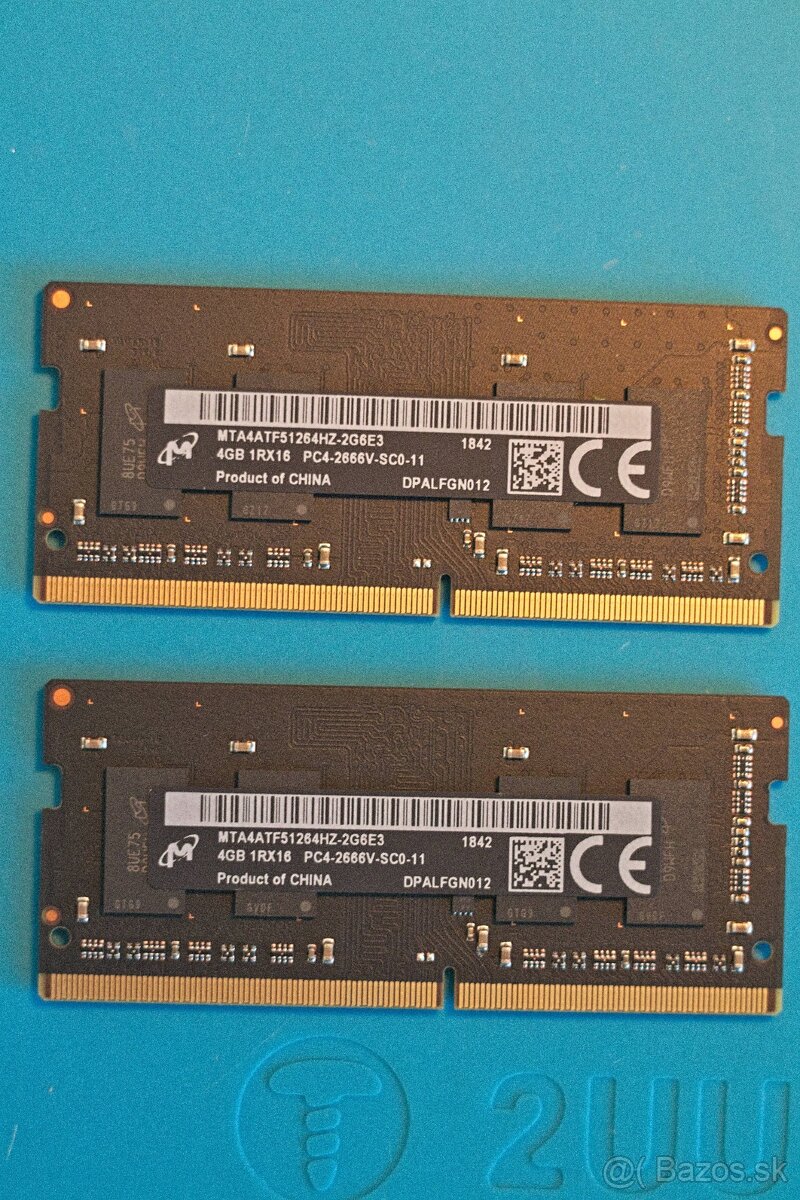 MICRON DDR4 2x4GB SO-DIMM 2666MHz