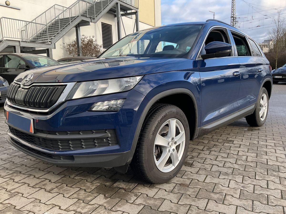 Škoda Kodiaq 2017, 2,0TDi 110kW, DSG, 118tis.km, odpočet DPH