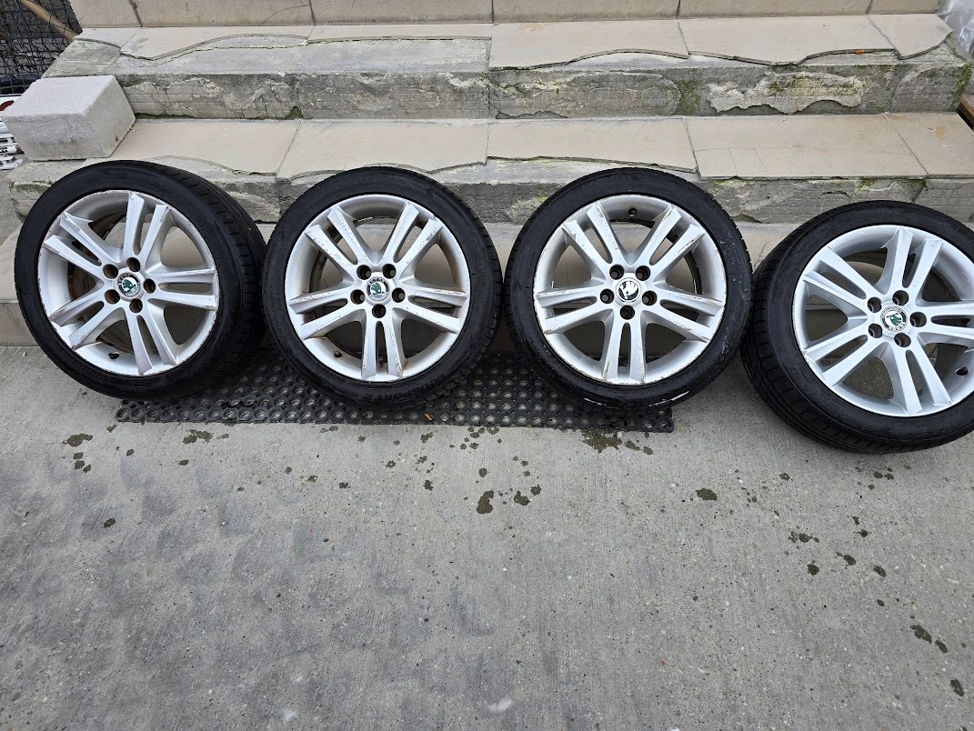 ALU disky 5x100 R16, original  Škoda, VW koncern