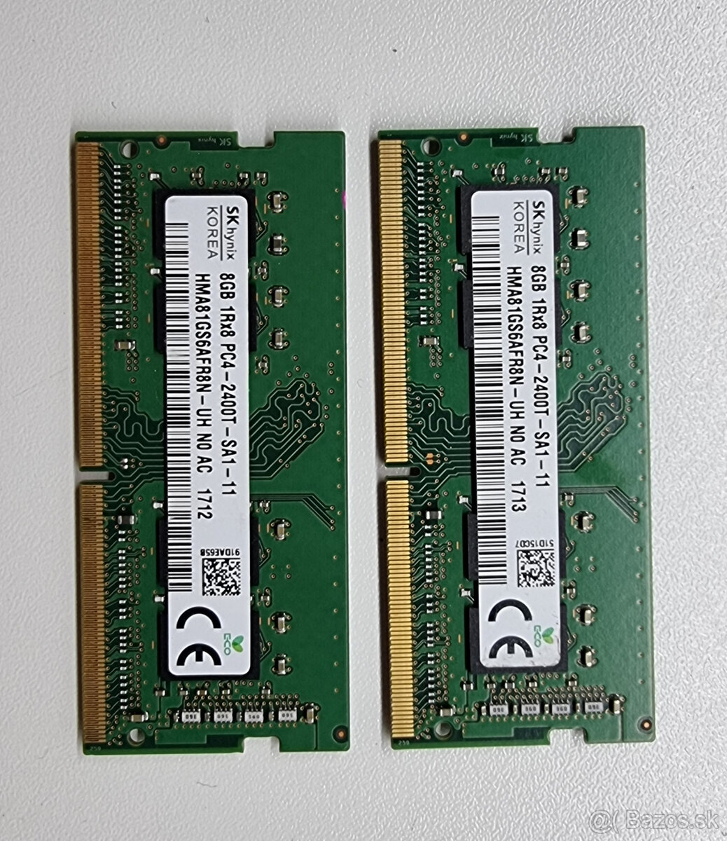 Predam Hynix SODIMM DDR4 8GB 2400MHz CL17 HMA81GS6AFR8N-UH