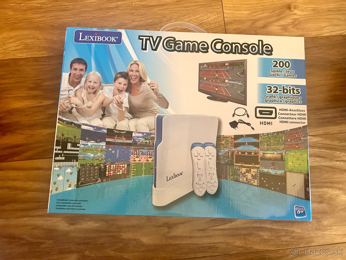 TV Game Console, Lexibook,