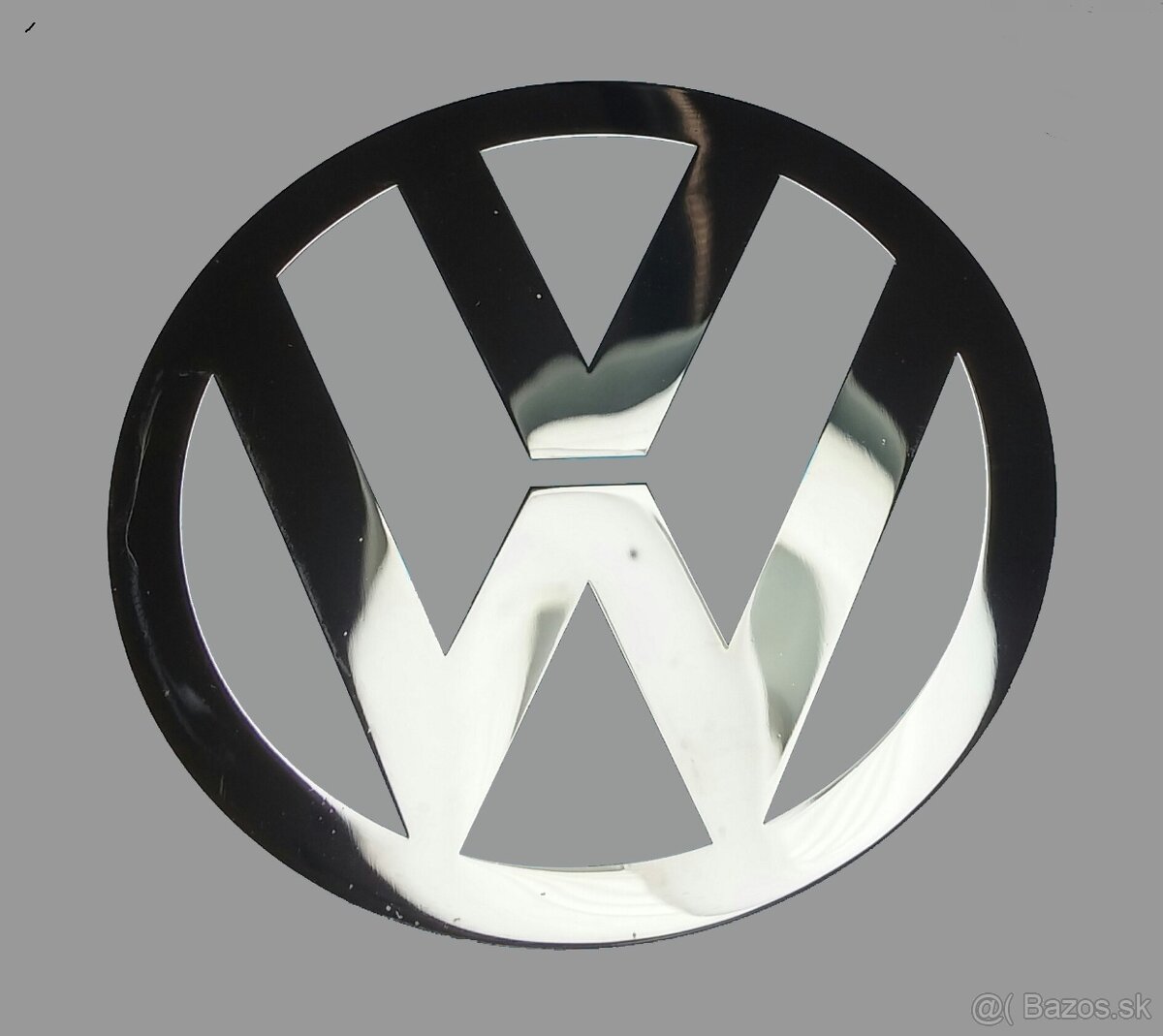 VW LOGO SADA nalepiek Metal Edition chrom