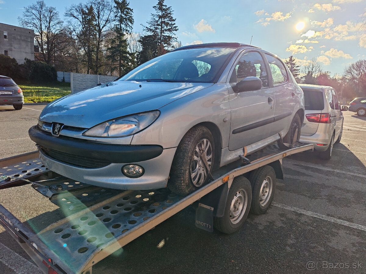 Rospredam peugeot 206  2,0hdi  144850km