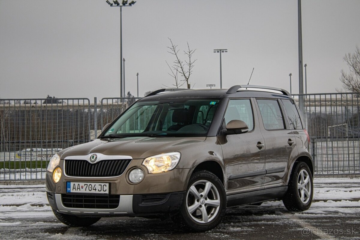 Škoda Yeti 1.8 TSI 118 kW Experience 4x4 LPG