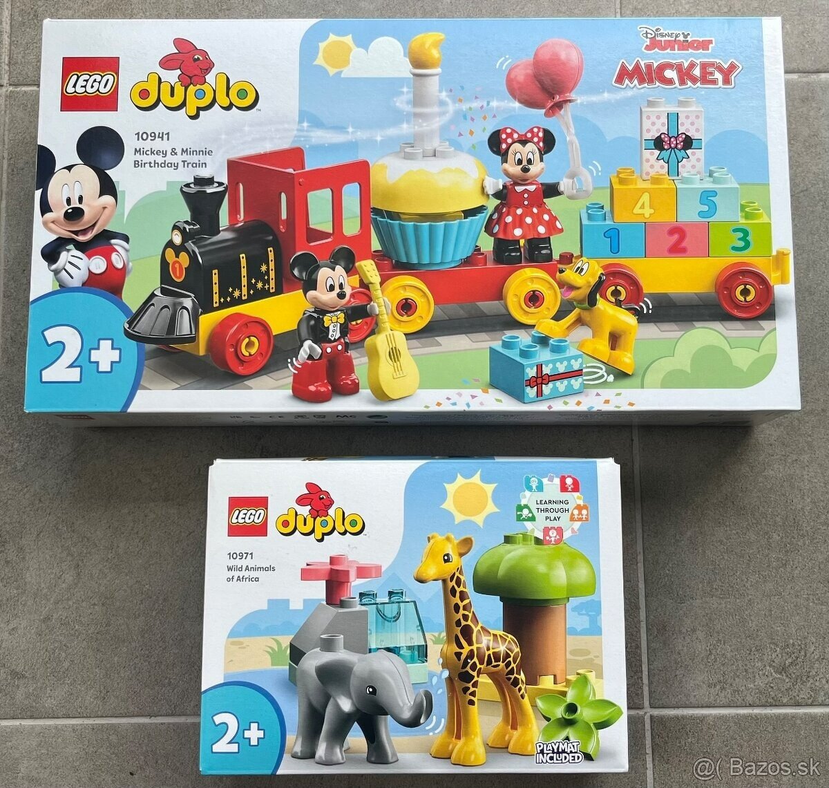 LEGO DUPLO 10941 Narodeninový vláčik Mickeyho a Minnie