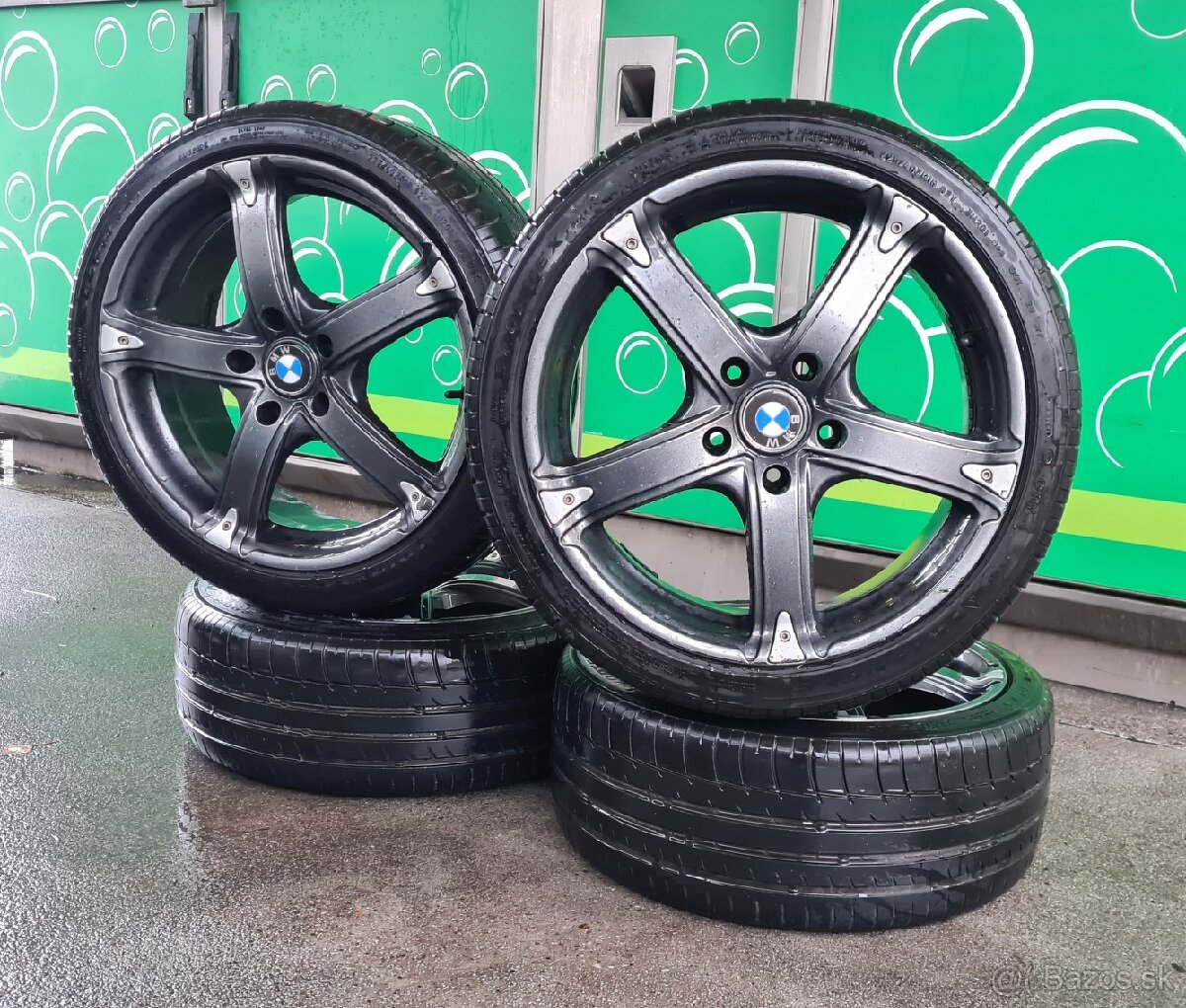 Letní Kola 18 5x120 E46 E60 E90 X1 X3 Insignia 225/40R18