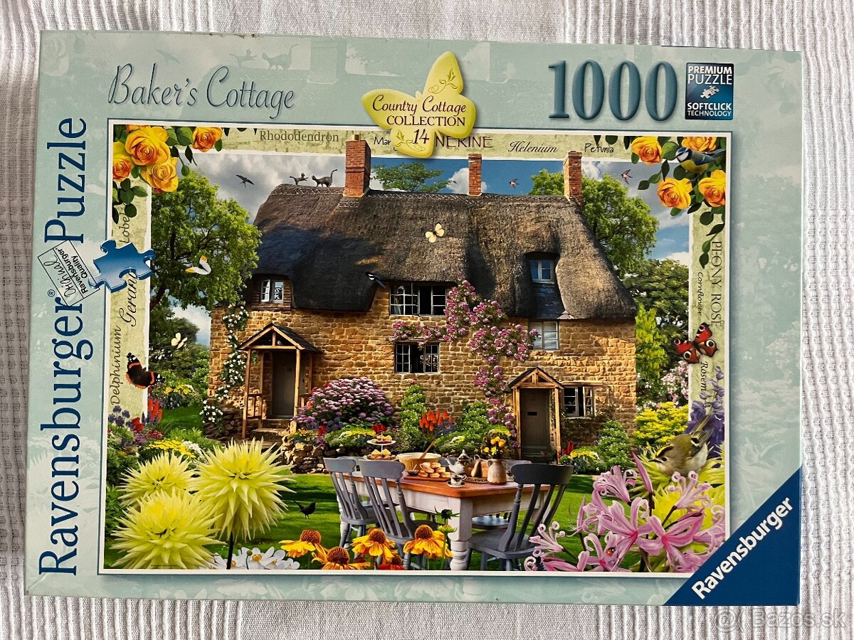 Puzzle Ravensburger-1000 dielov-rôzne