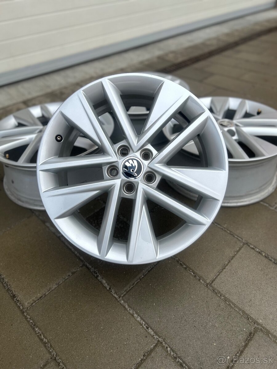 Alu disky 5x100 r17" Škoda Fabia,Rapid