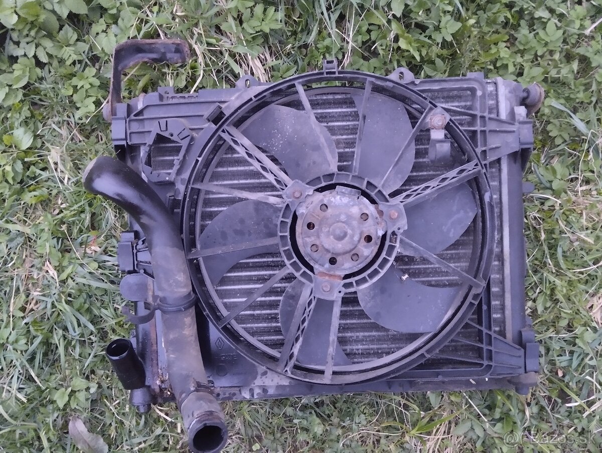 Chladič a Ventilator renault 1. 5DCI