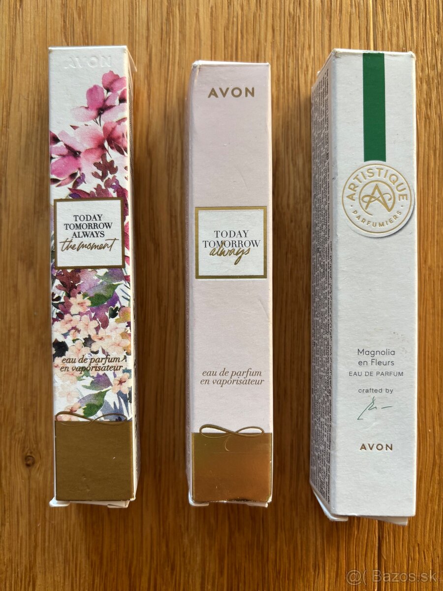 3x mini parfumová voda Avon