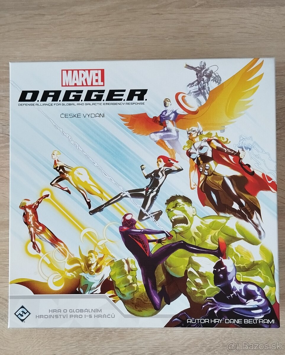 Predám spoločenskú hru MARVEL DAGGER