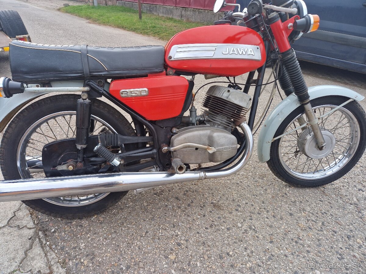 Patina Jawa 350 typ 634 len 5300km stk 28