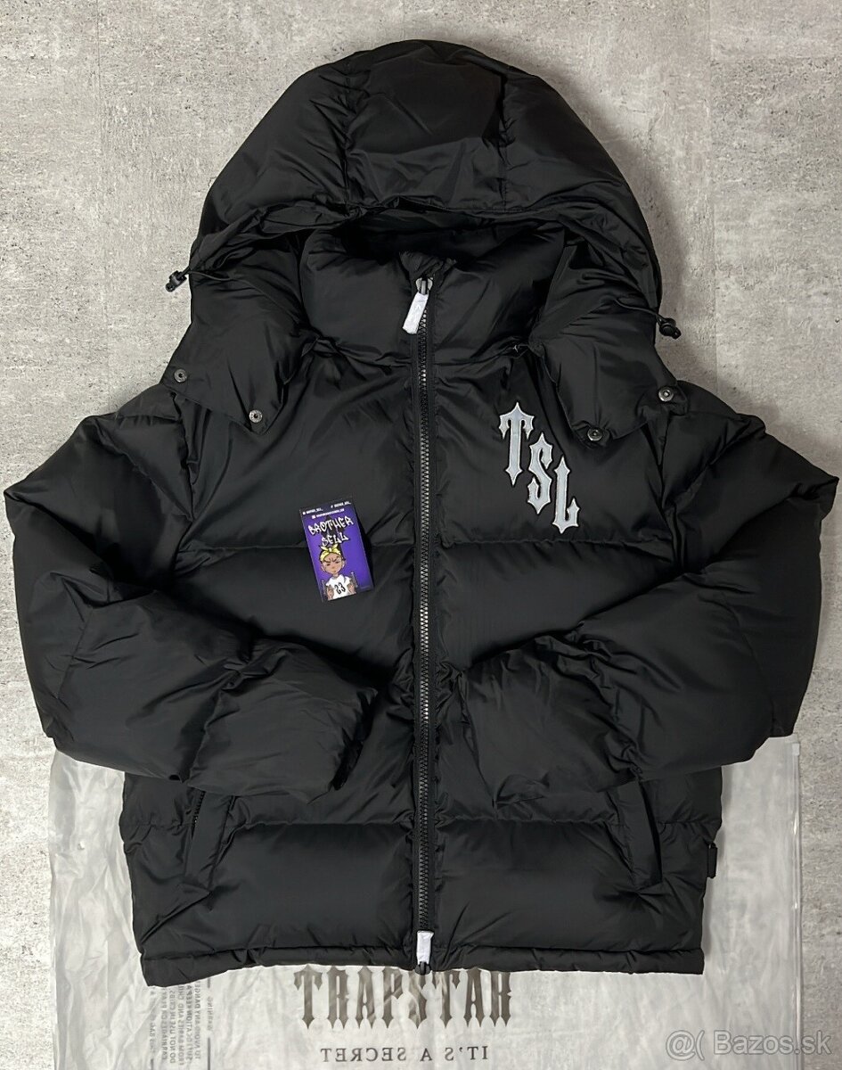 Trapstar Shooters Hooded - Puffer Black/Reflective