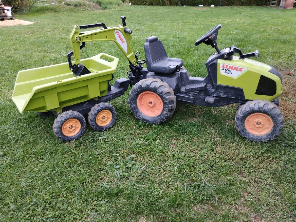 Šliapací traktor