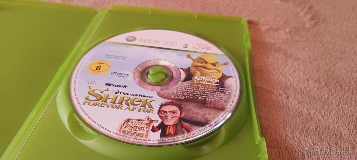 Shrek forever after pre xbox360