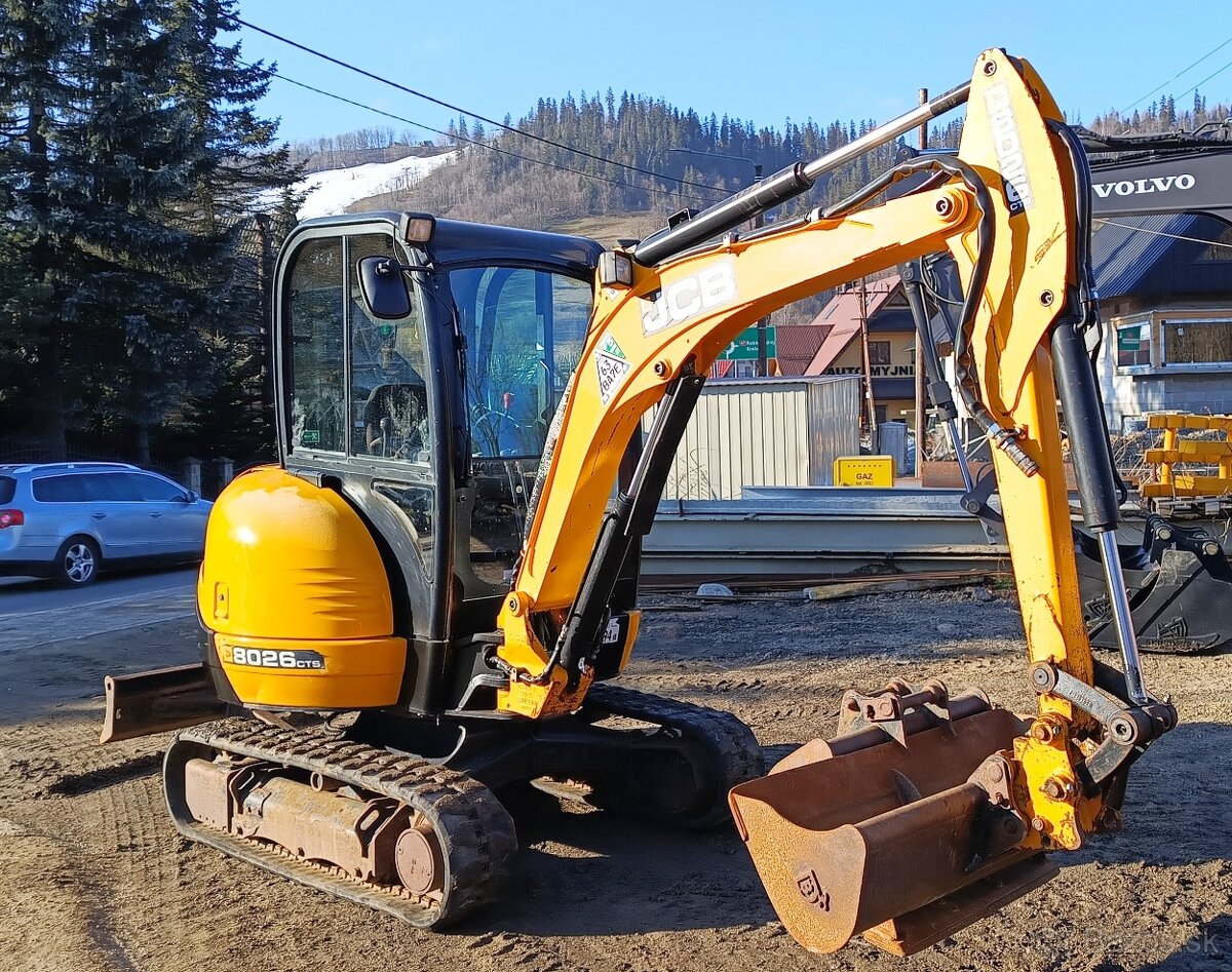 minibager JCB 8026 kubota U 27 takeuchi Cat 2021