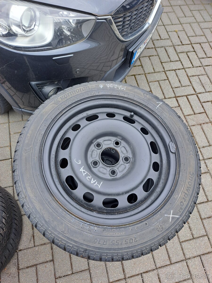 Mazda 6 disky, pneu popraskane
