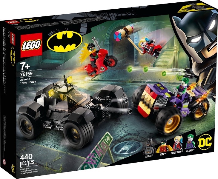 LEGO®️ Batman™️ 76159 Prenasledovanie Jokera na trojkolke