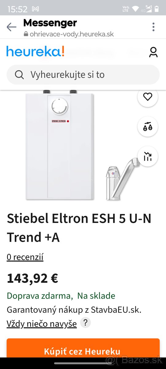 Stiebel eltron el.ohrievac 5l