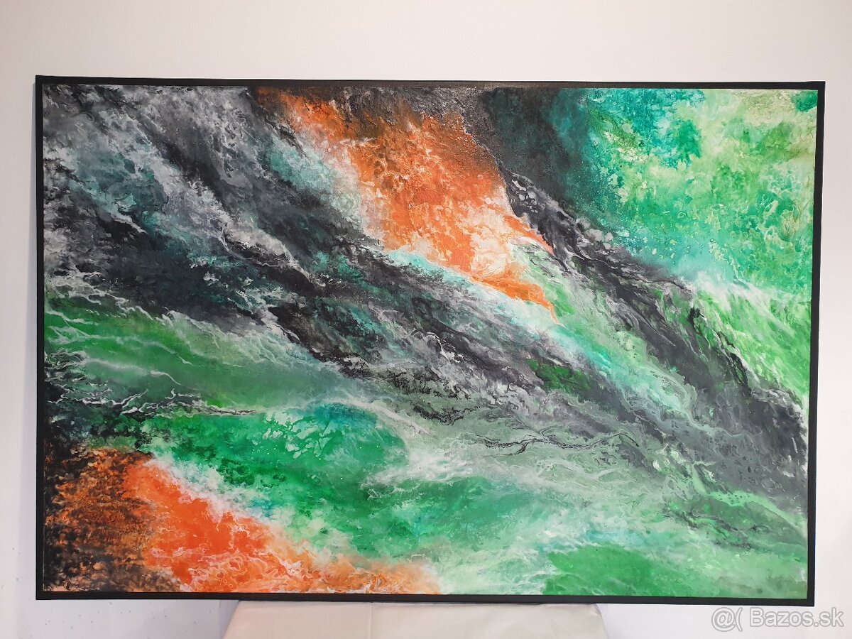 Abstraktný obraz 100x150cm