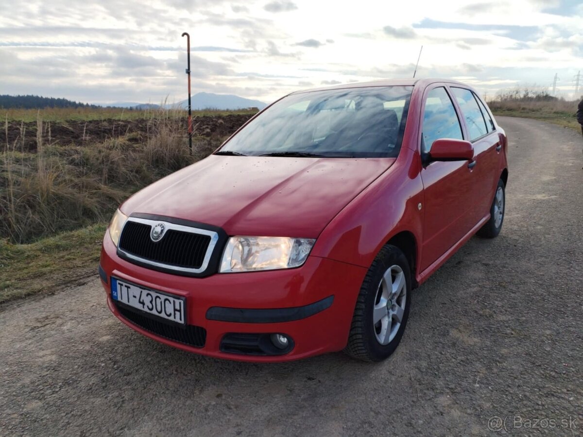 škoda fabia 1.2 htp 47kw rv 2005 palubný pc,elektrické okná