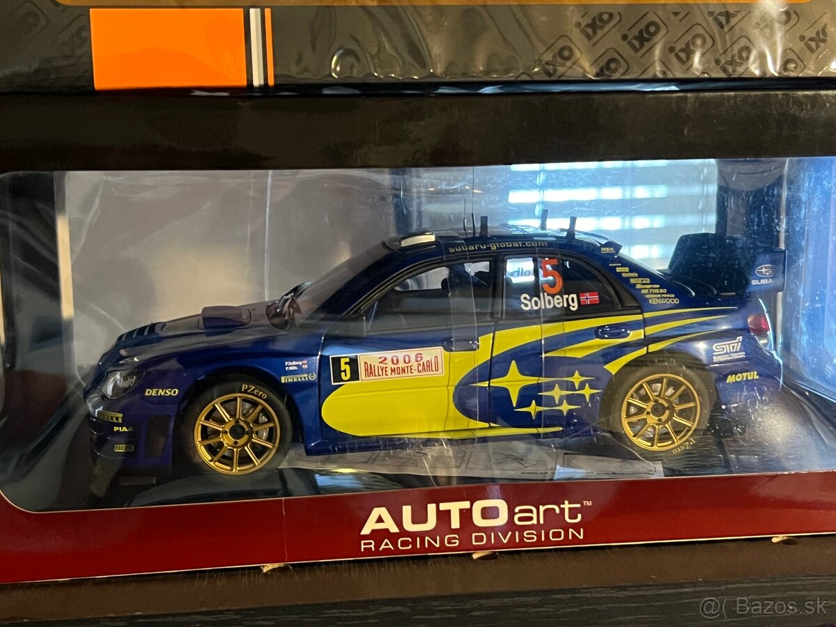 Rally modely 1:18