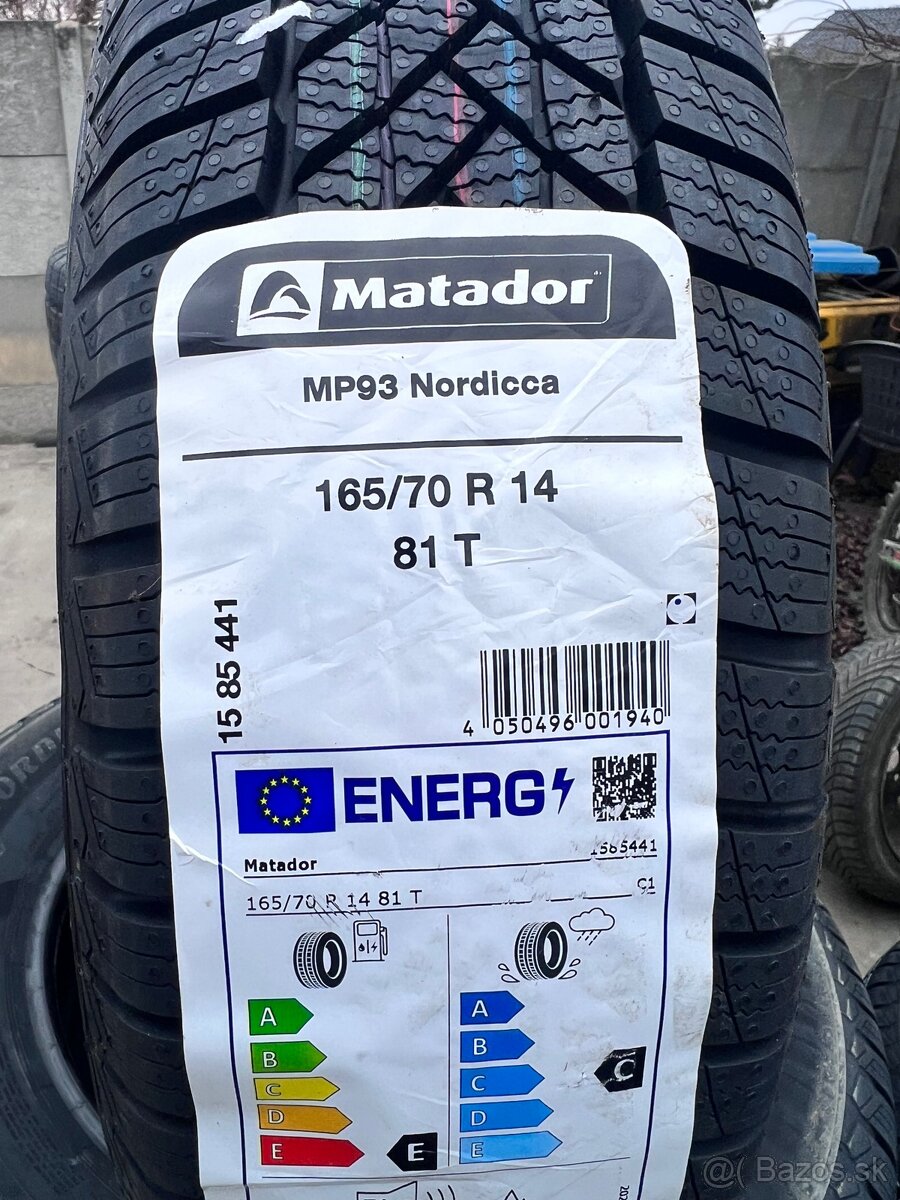 165/70 R14 zimne matador