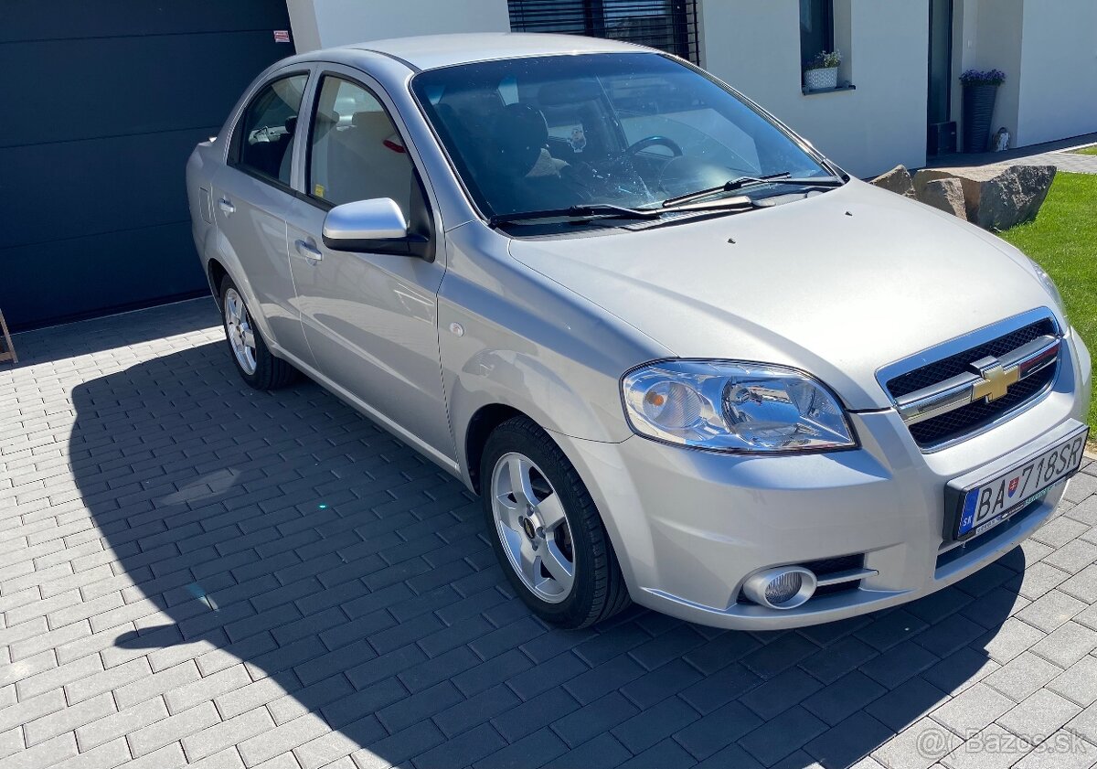 Chevrolet Aveo druhy majitel kupované na Slovensku