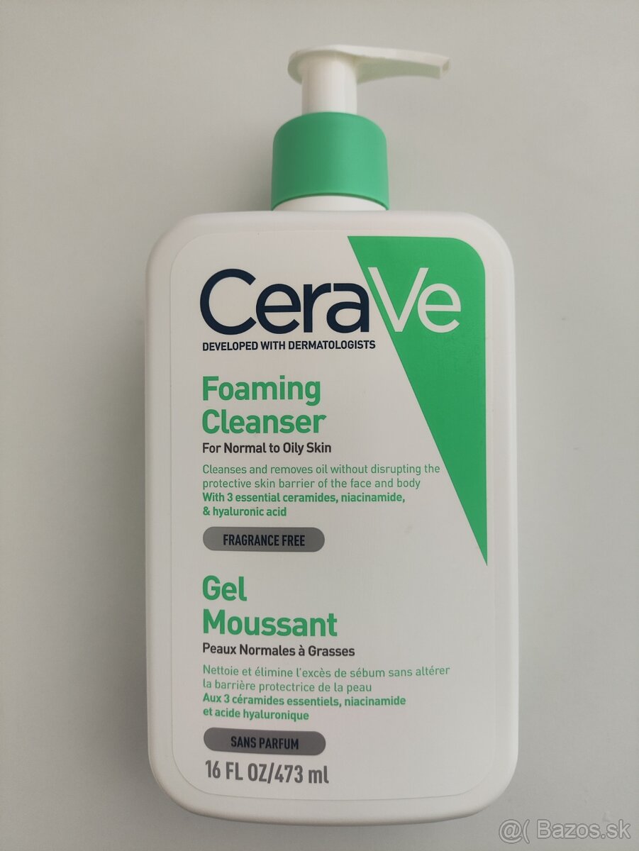 CeraVe foaming cleanser 473 ml gél na čistenie pleti