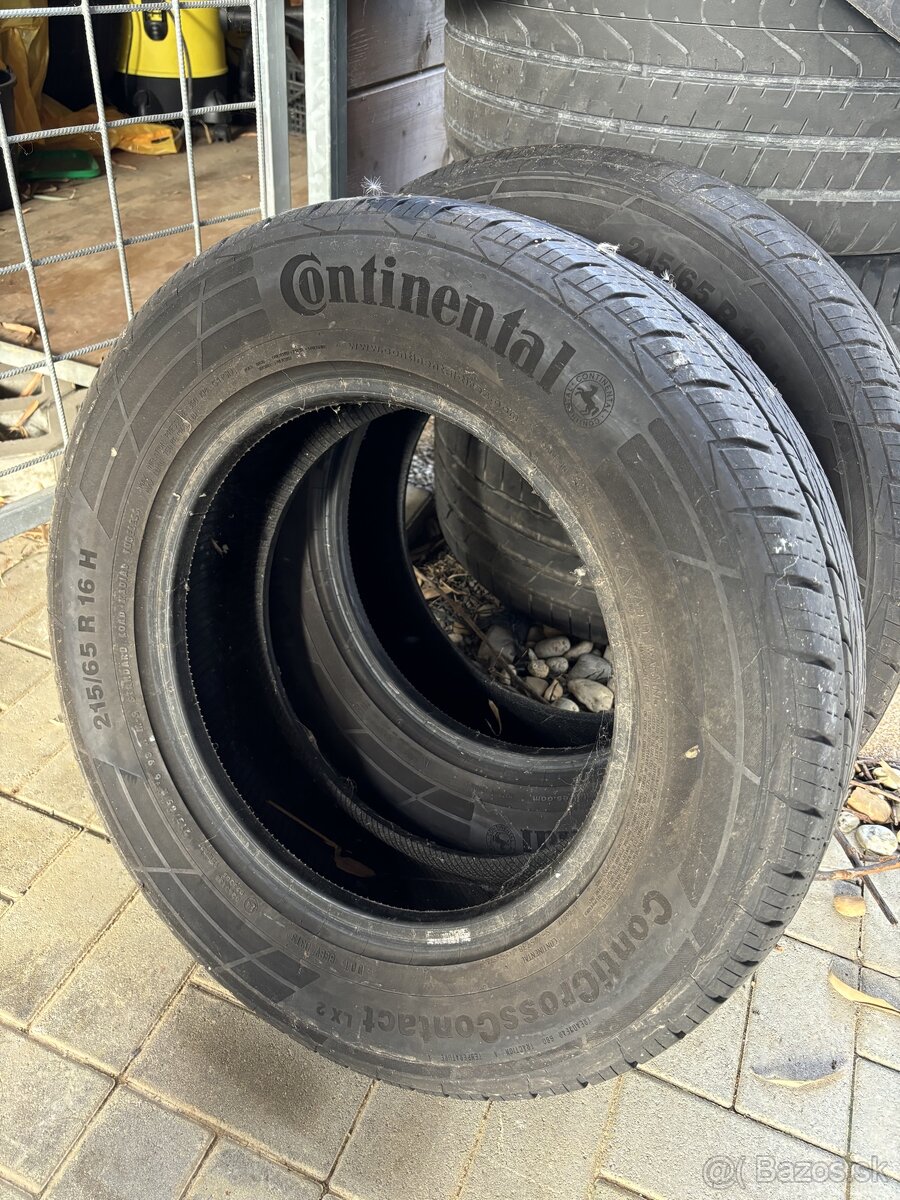 Zimné pneumatiky continental 215/65 R16 2ks