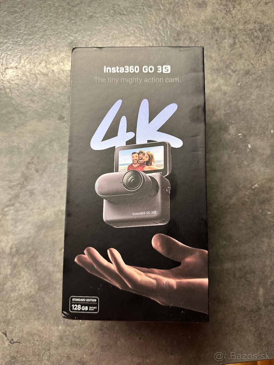 Insta360 GO 3S 128gb cierna