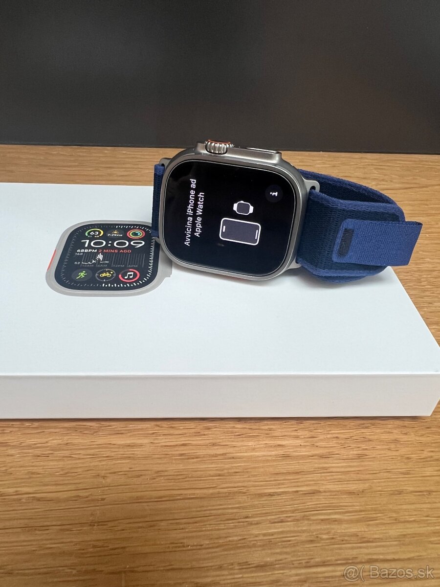 Predám apple WATCH ULTRA 2 49mm, TOP stav, ZARUKA SK, VOLNE