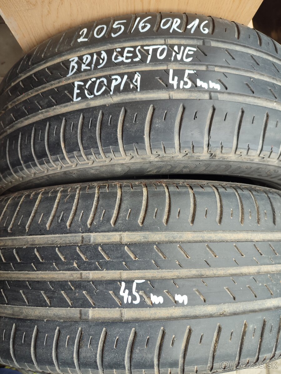 205/60R16 Bridgestone ECOPIA