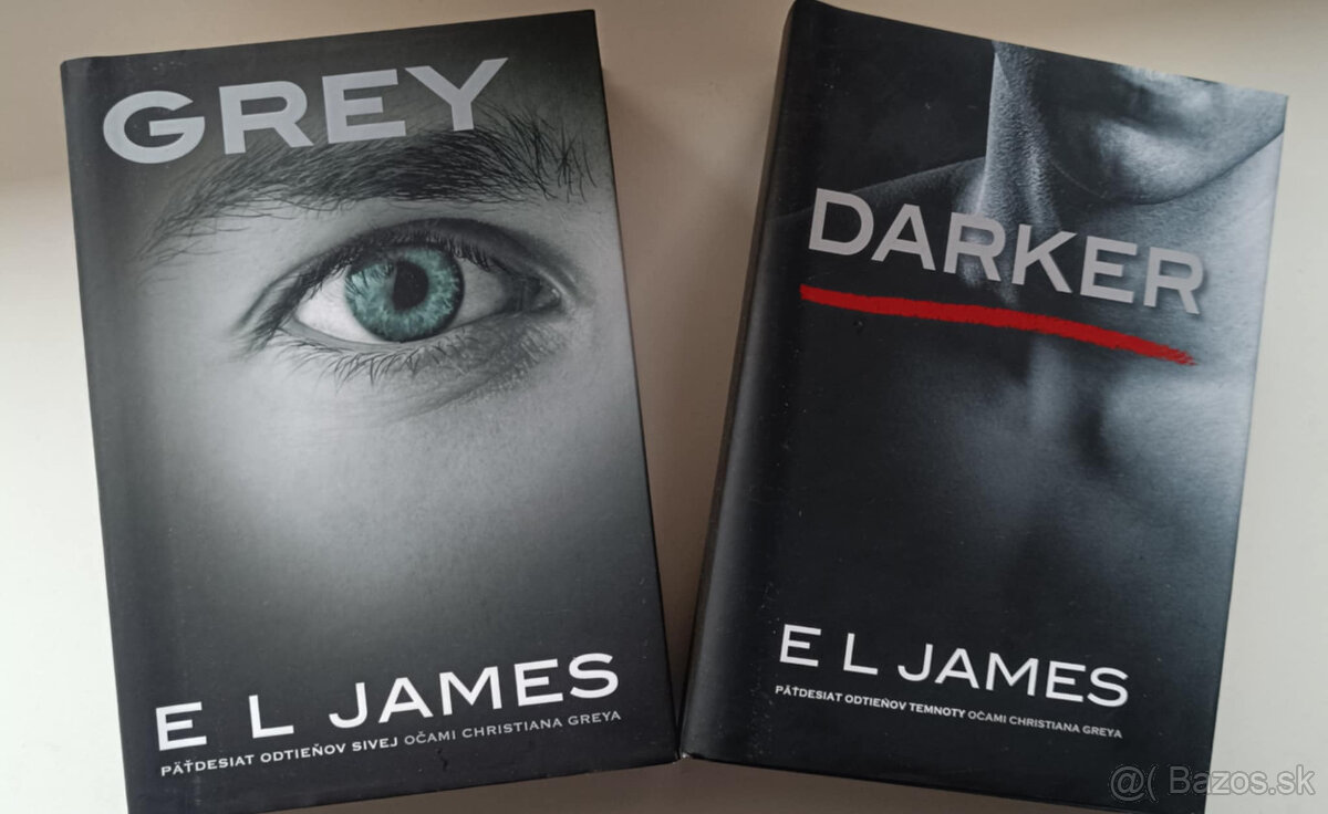 E L James: 2diely z obľúbenej série 50 odtieňov - Darker, Gr