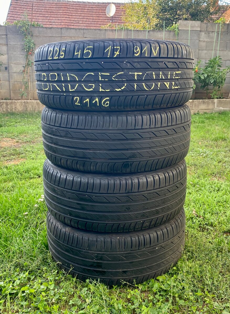 225/45 r17 letné BRIDGESTONE 91V