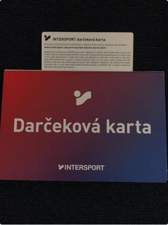 Darčekový poukaz INTERSPORT (sto eur)