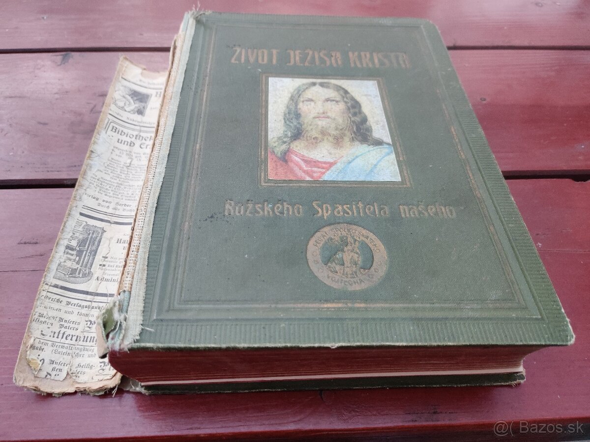 Predám uvedenú Bibliu z roku 1905,  nálezový stav.