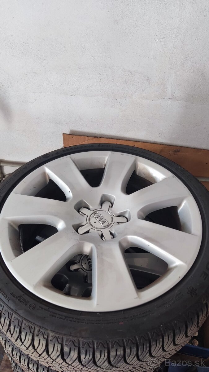 Predám 18" pneumatiky 5x112  Audi,VW, Škoda