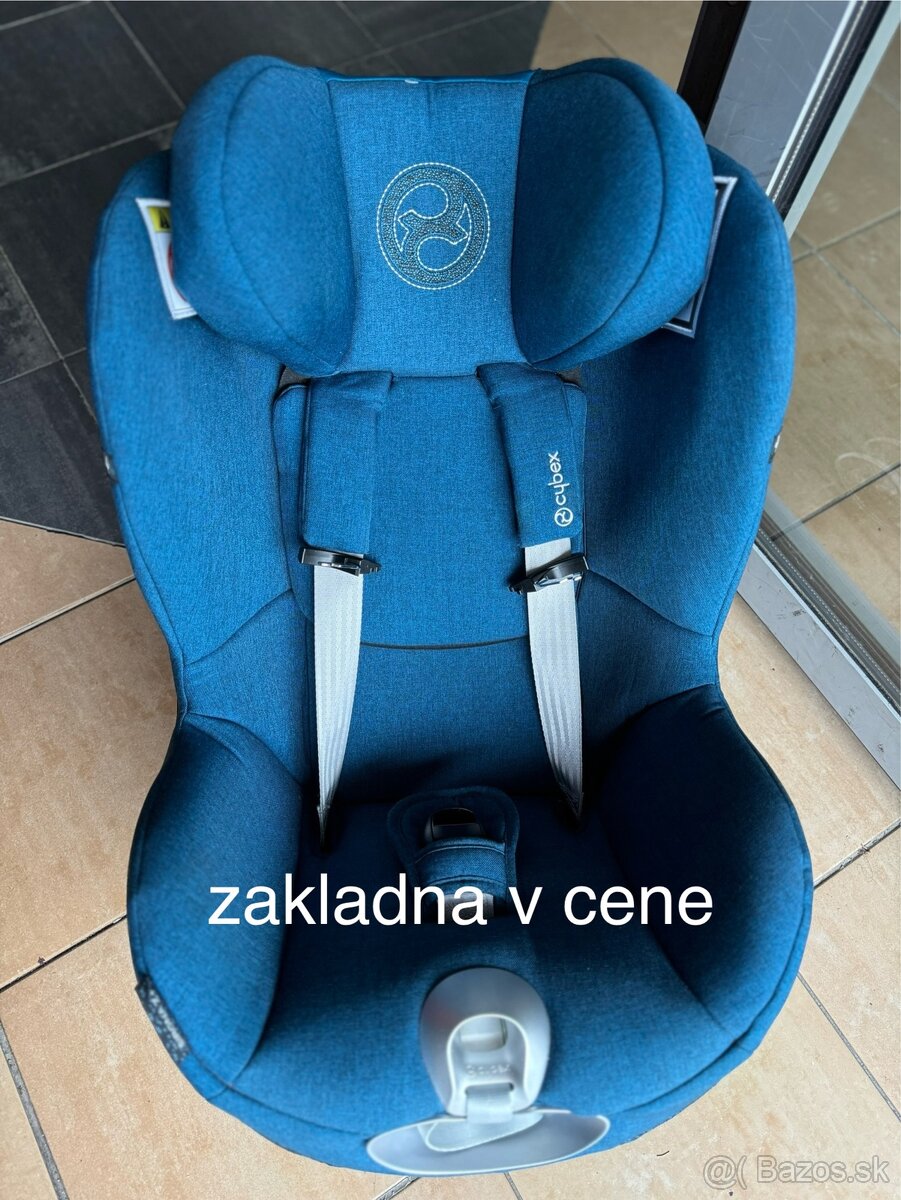 Autosedačka Cybex Sirona Z i-Size Plus - Mountain Blue 2020