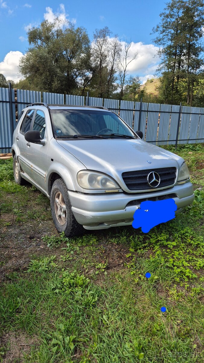 Predam Mercedes ml320 160kw benzin+plyn