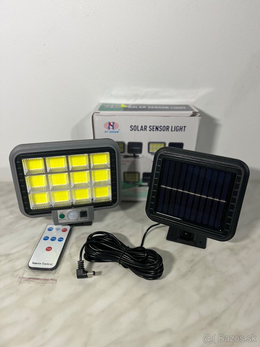 Led svetlo so solarnym dobijanim