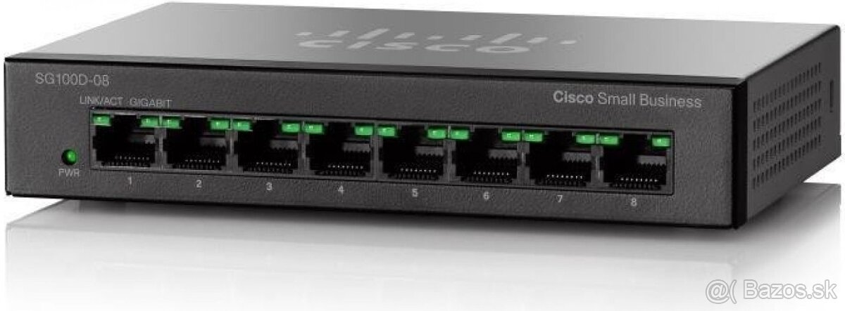 Switch Cisco SG110D-08 a Cisco SG100D-08