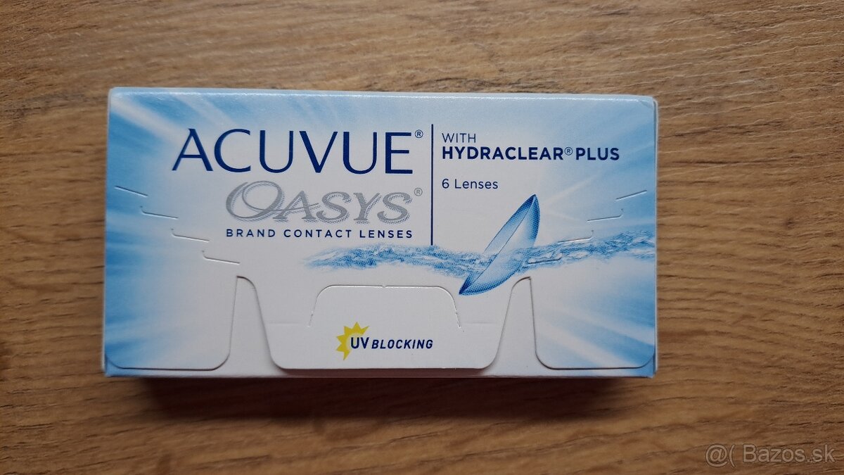 Šošovky Acuvue Oasys -2,50 - NOVÉ balenie