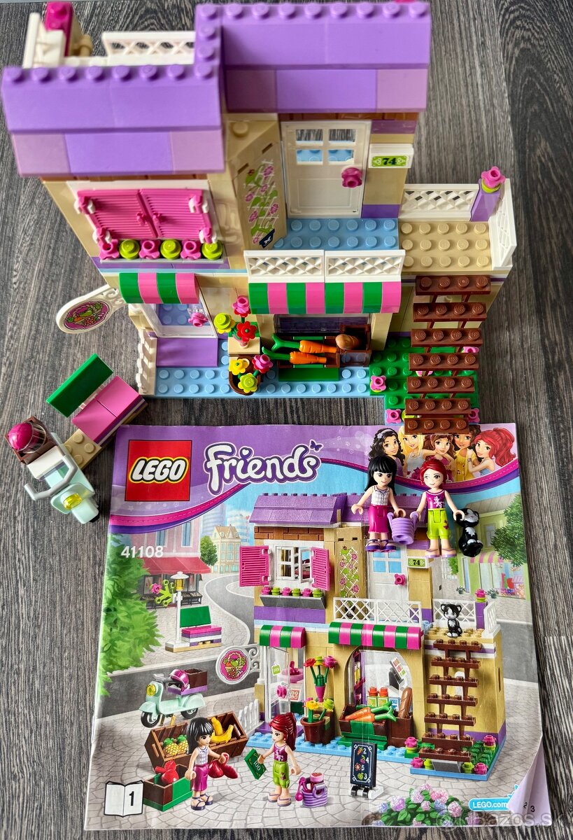 Lego Friends 41108 Trh s potravinami v mestečku Heartlake