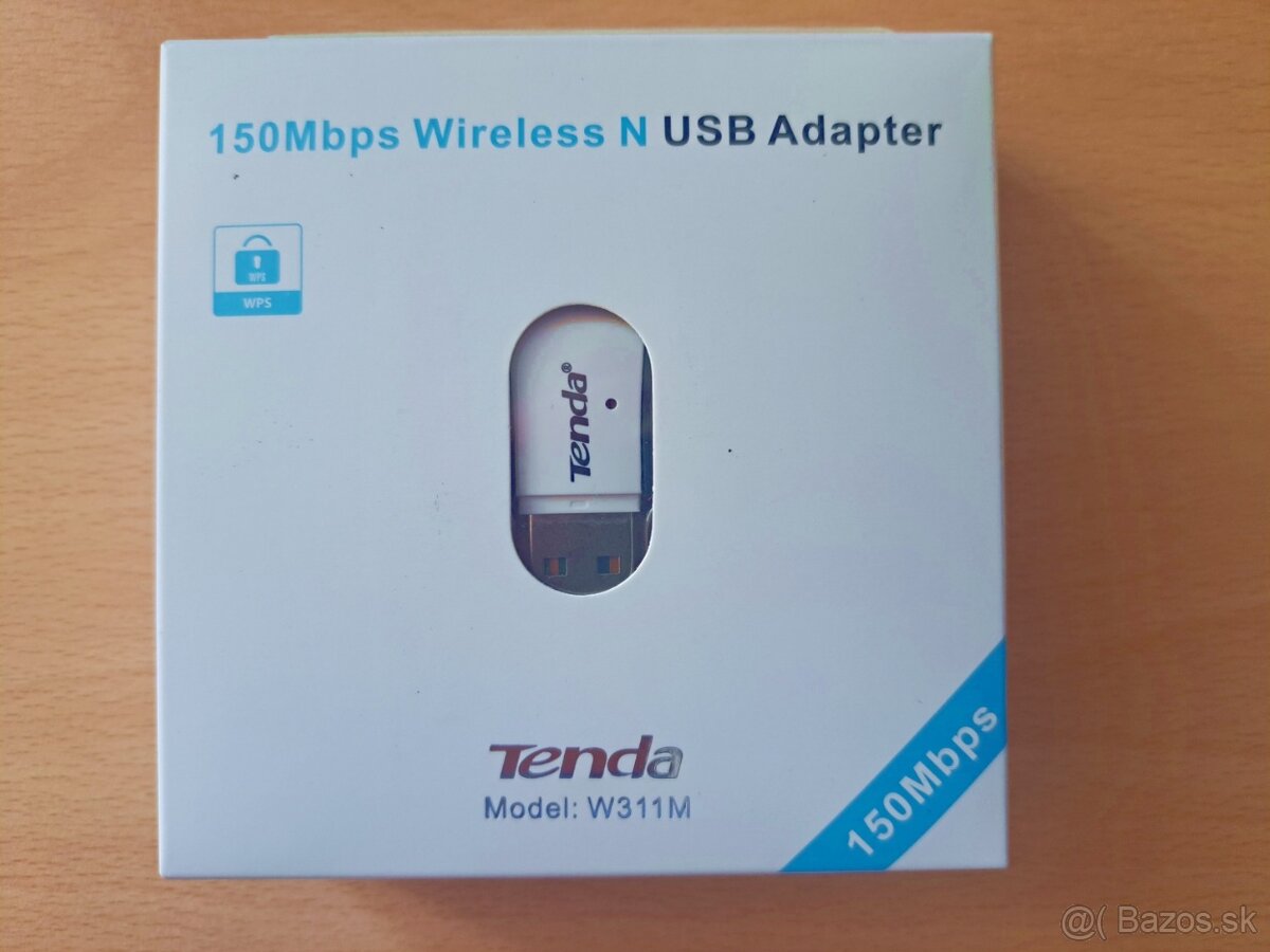 Predám Wifi adaptér Tenda W311M, nepoužitý, ako nový