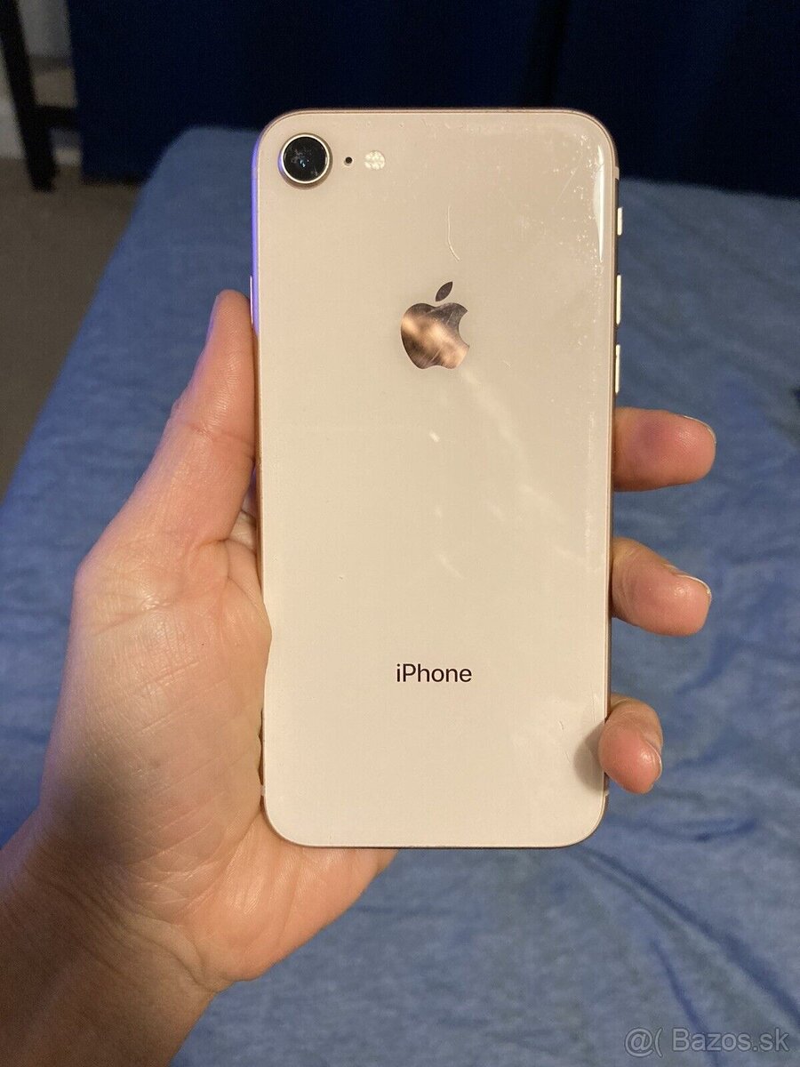 iphone 8..prasknuty lcd aj zablokovany. na diely