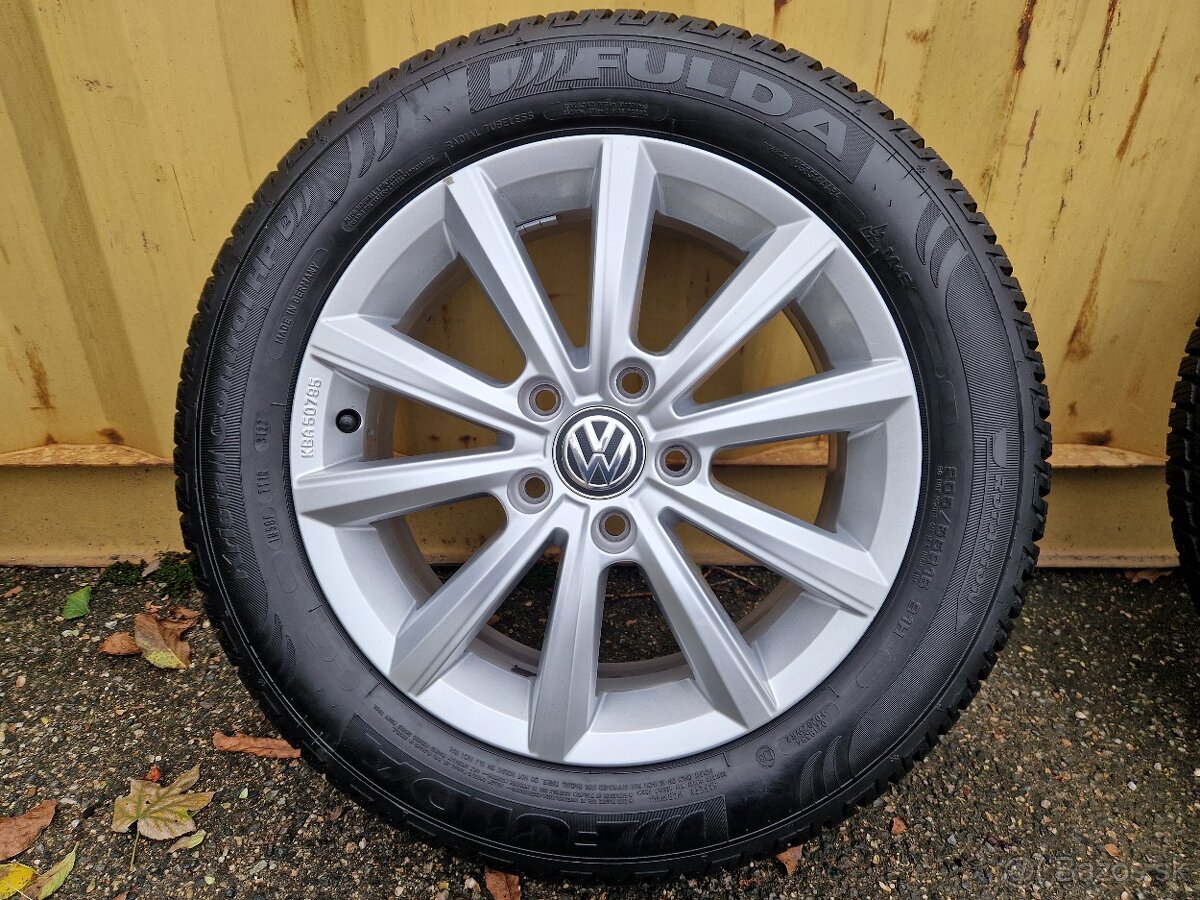 golf kolesa 5x112 r16 disky alu volkswagen zimne 205 55 16 s