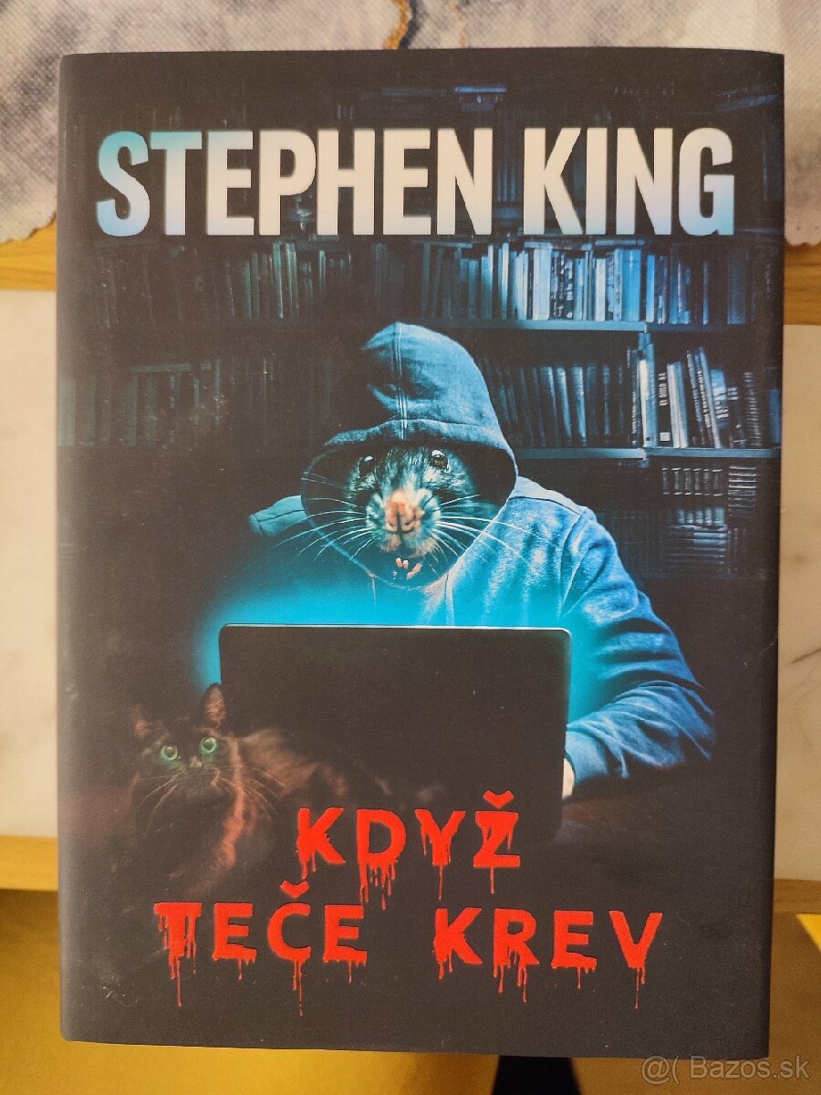 Predám nečítanú knihu od Stephen King - Když teče krev